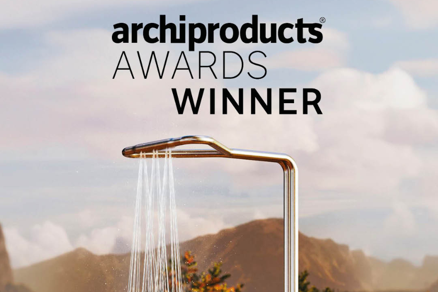 La colonne de douche Libeccio a été récompensée aux Archiproducts Design Awards 2024